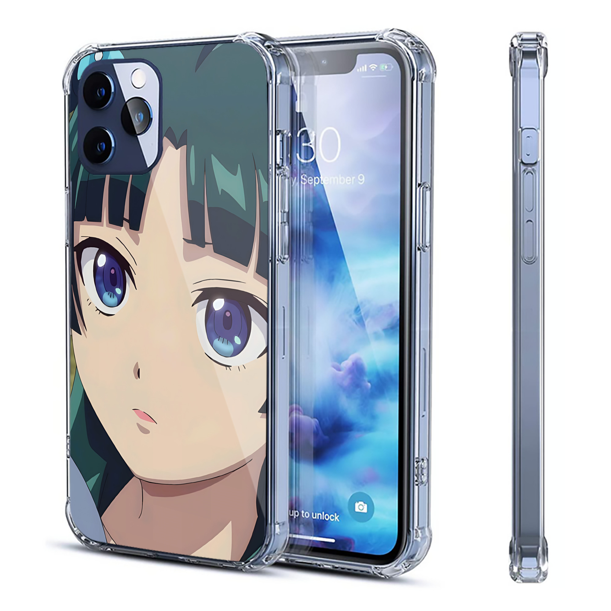 （画像用） 薬屋のひとりごと The Apothecary Diaries 【iPhone 12シリーズ対応】透明スマホケース（クリアソフトケース）